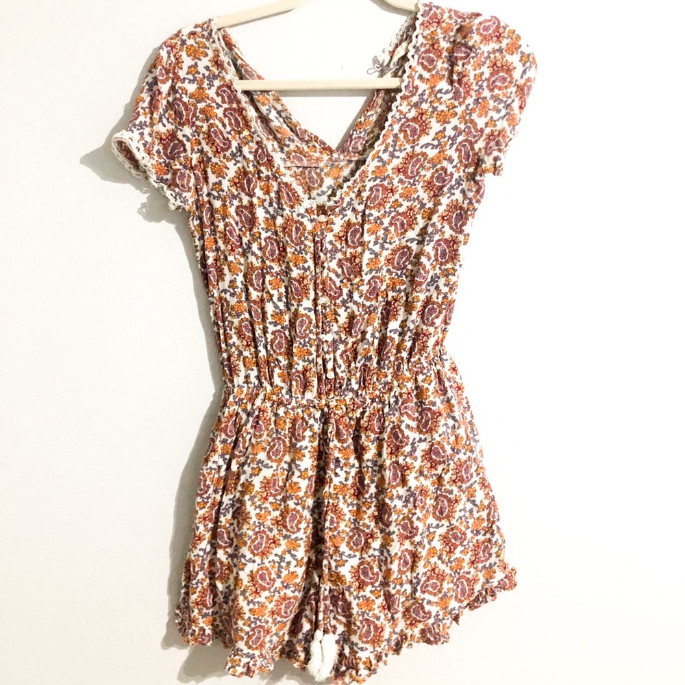 Hollister Floral Romper